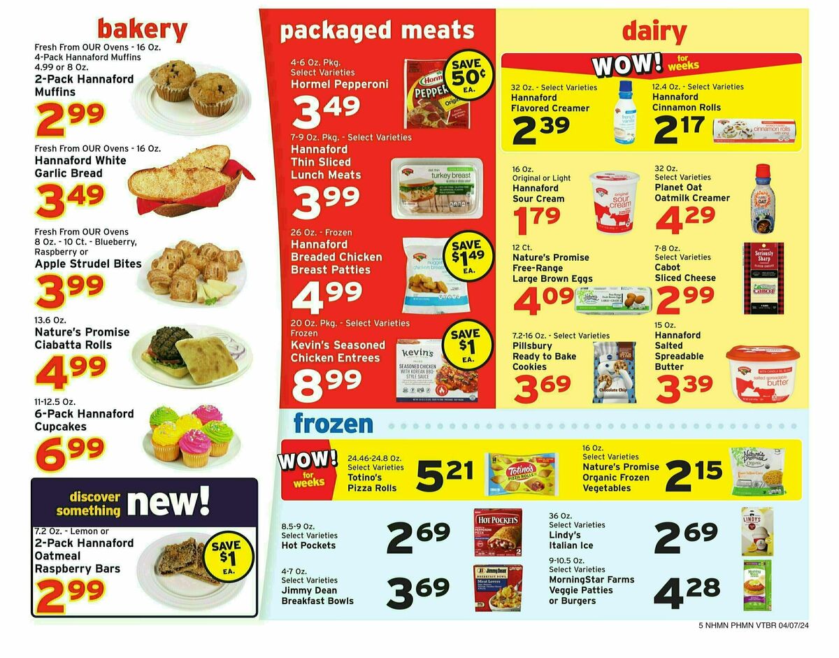 Hannaford Weekly Ad from April 7