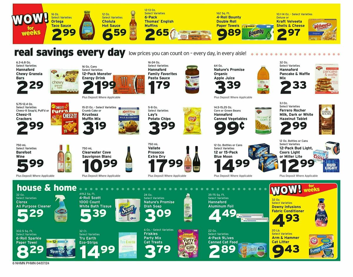 Hannaford Weekly Ad from April 7