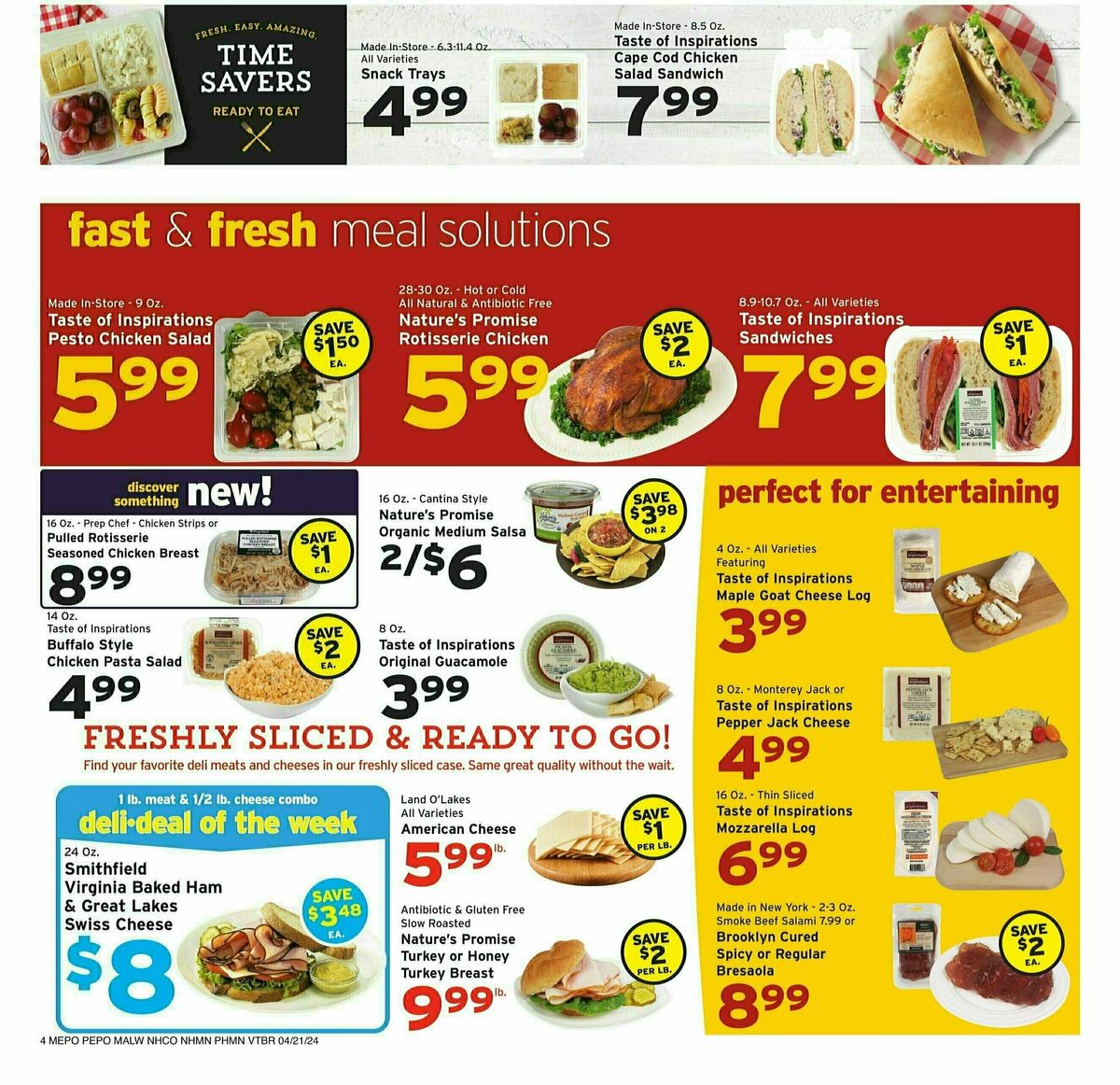 Hannaford Weekly Ad from April 21