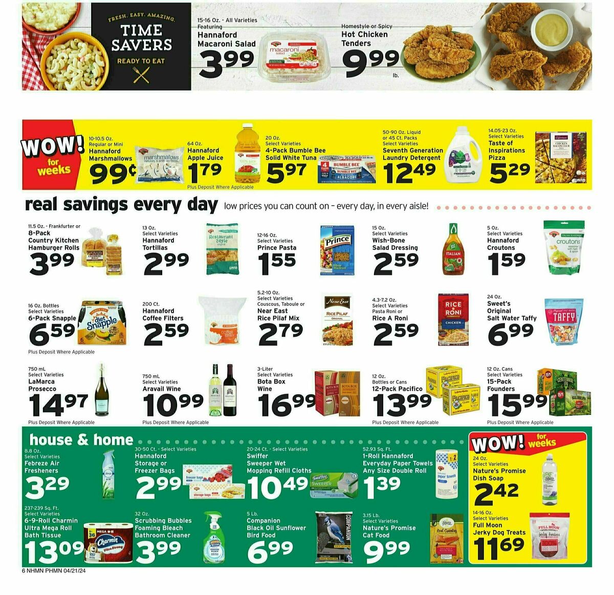 Hannaford Weekly Ad from April 21