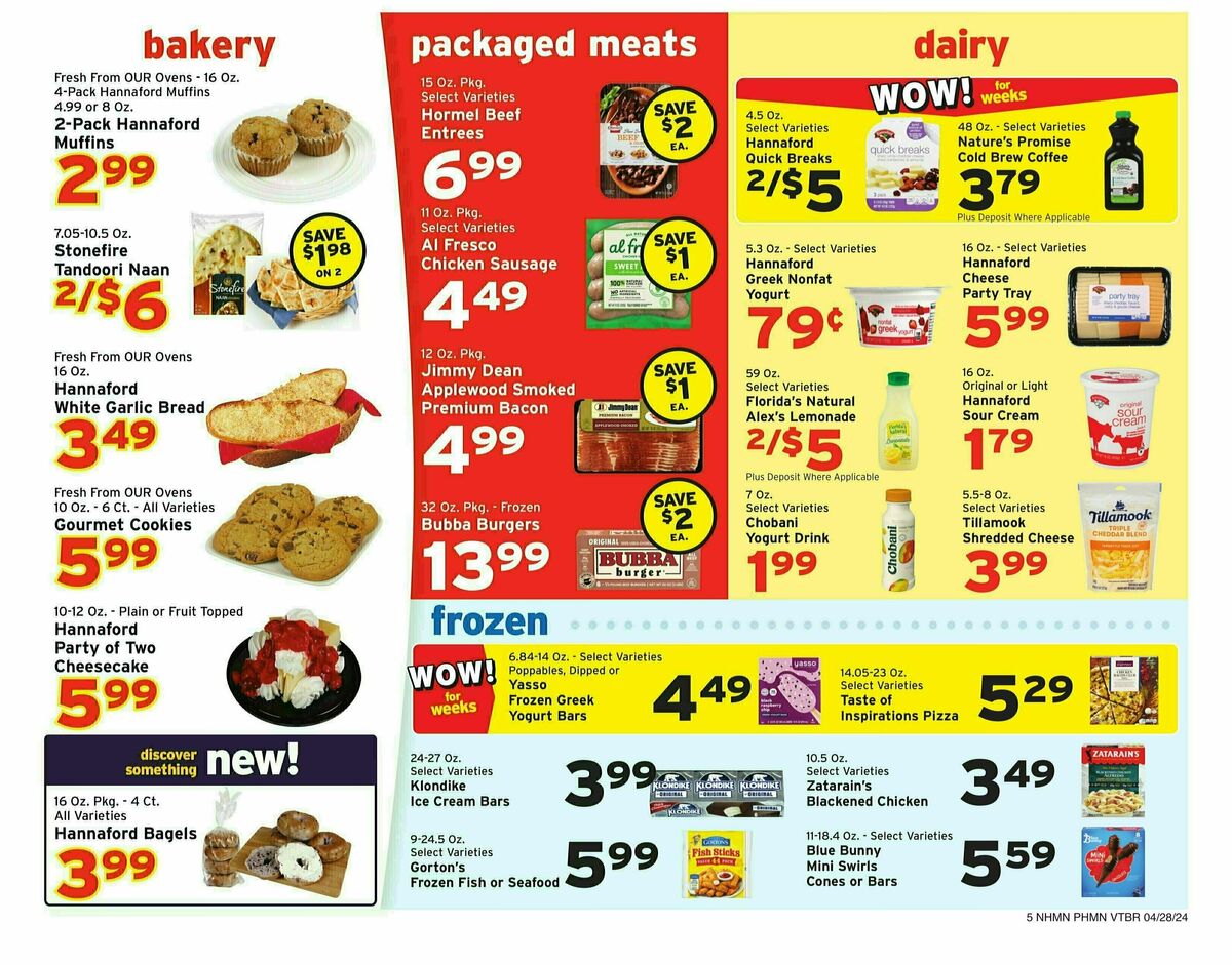 Hannaford Weekly Ad from April 28