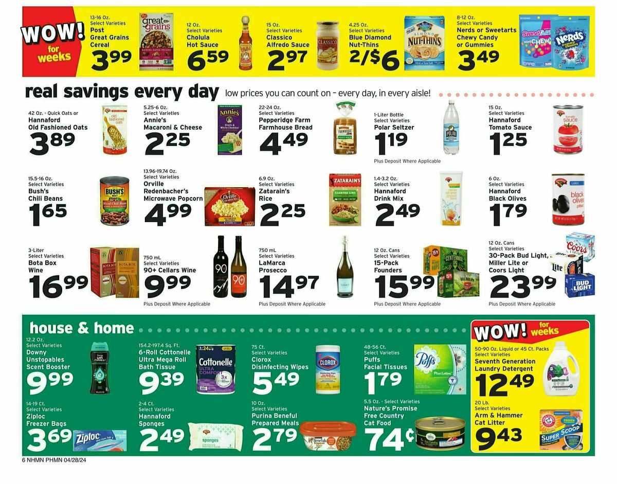 Hannaford Weekly Ad from April 28