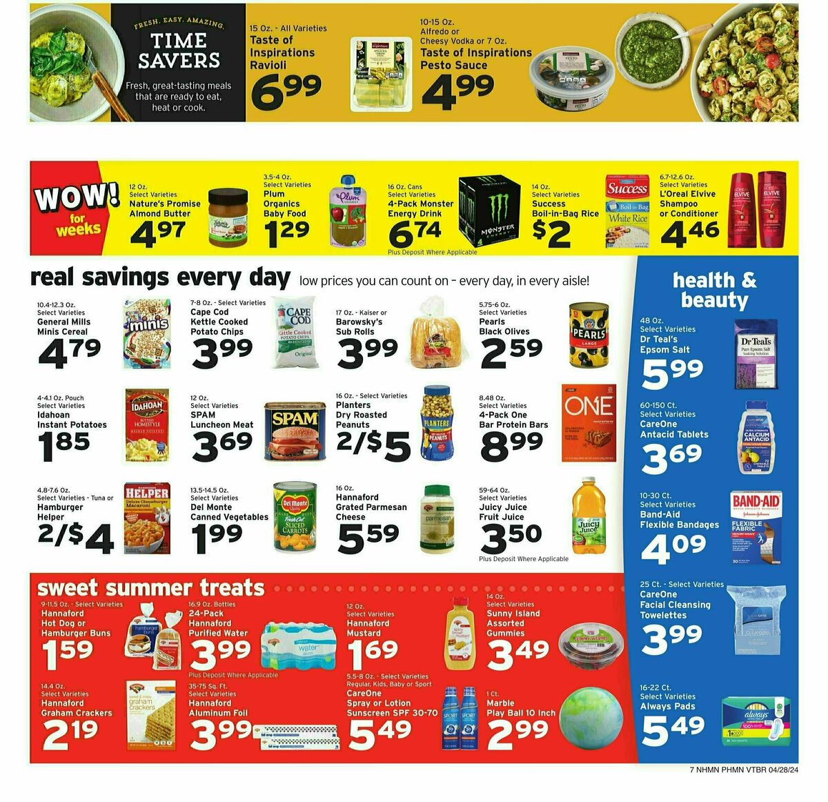 Hannaford Weekly Ad from April 28