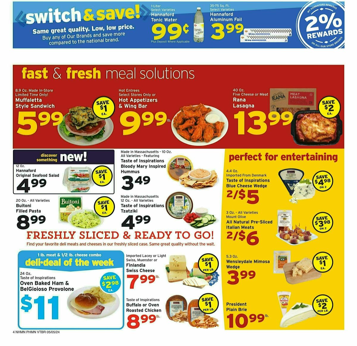 Hannaford Weekly Ad from May 5