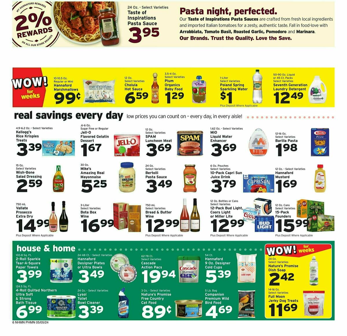 Hannaford Weekly Ad from May 5