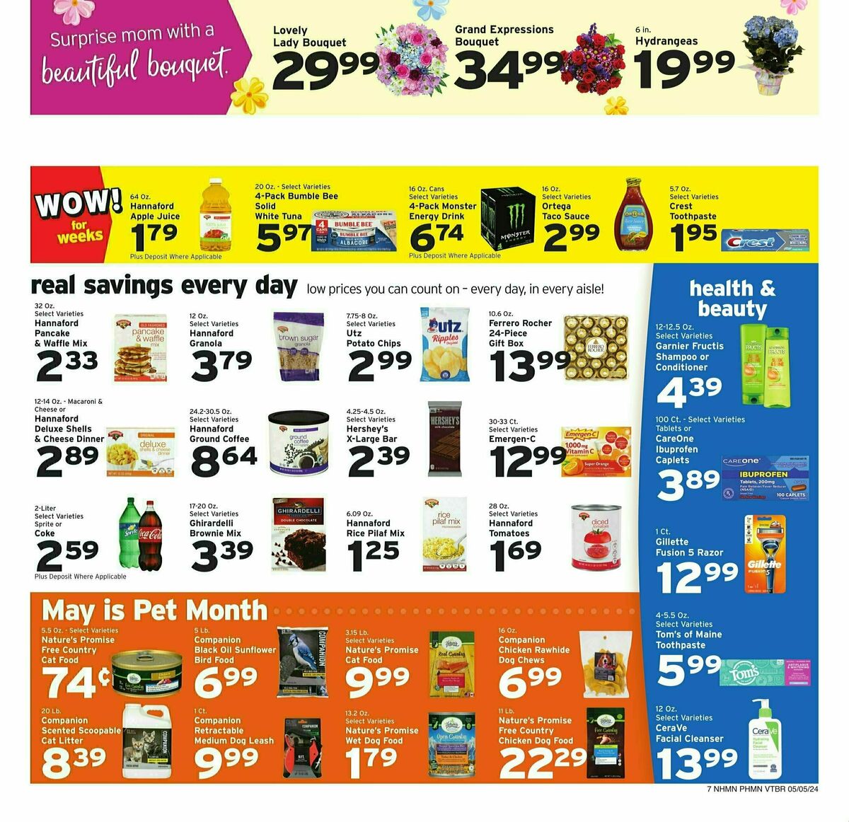 Hannaford Weekly Ad from May 5