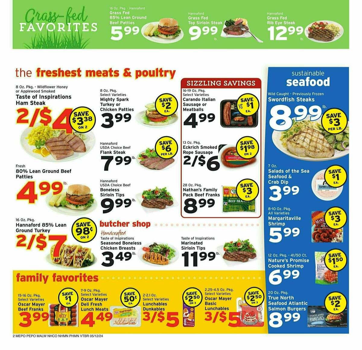 Hannaford Weekly Ad from May 12