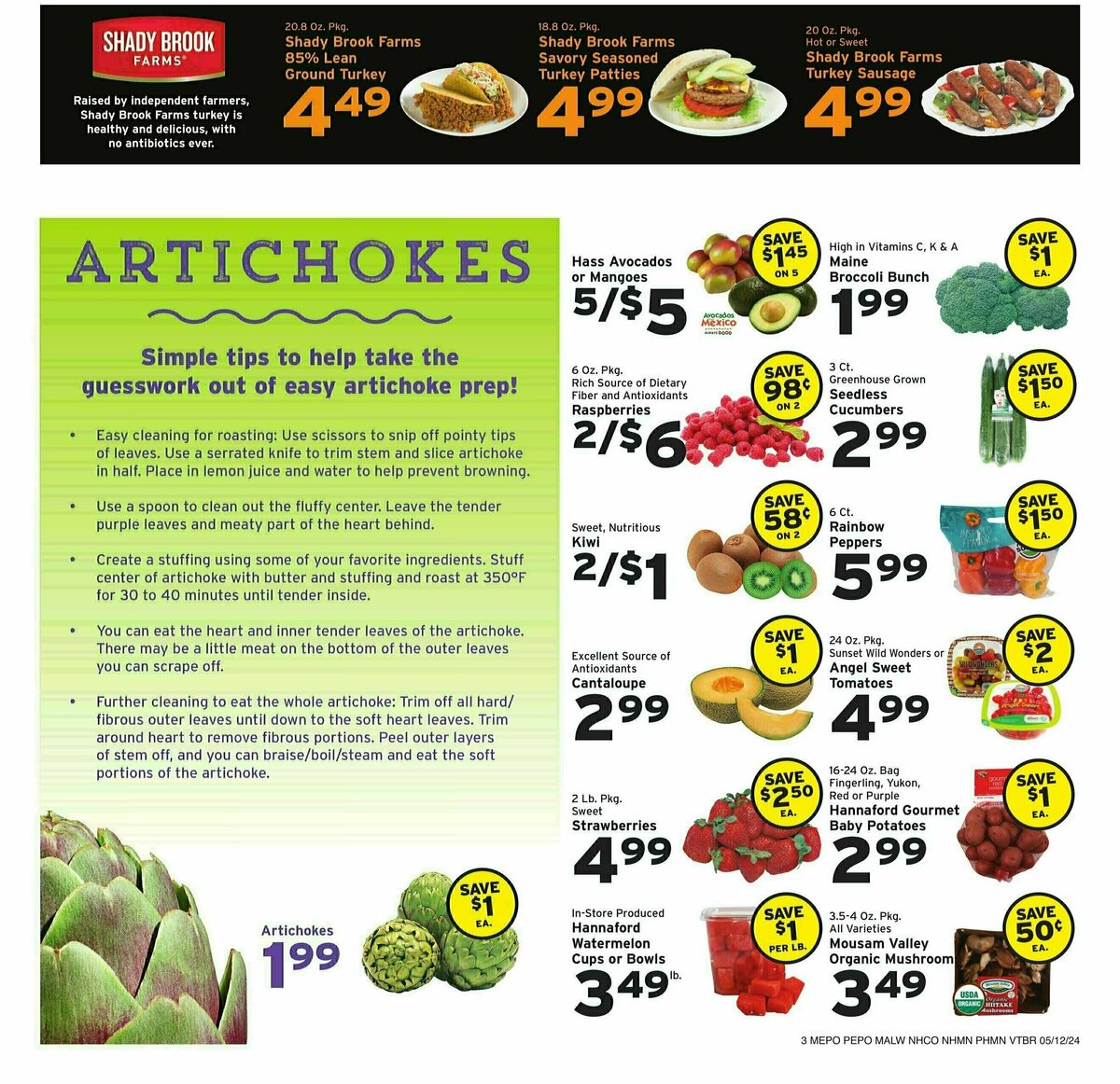 Hannaford Weekly Ad from May 12