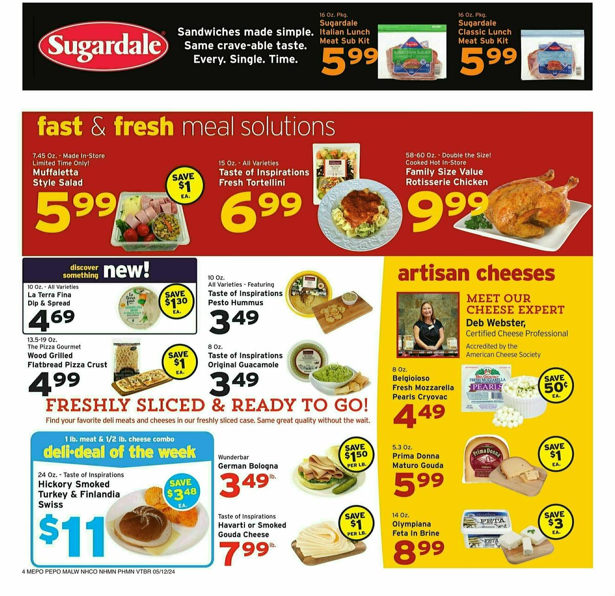 Hannaford Weekly Ad from May 12