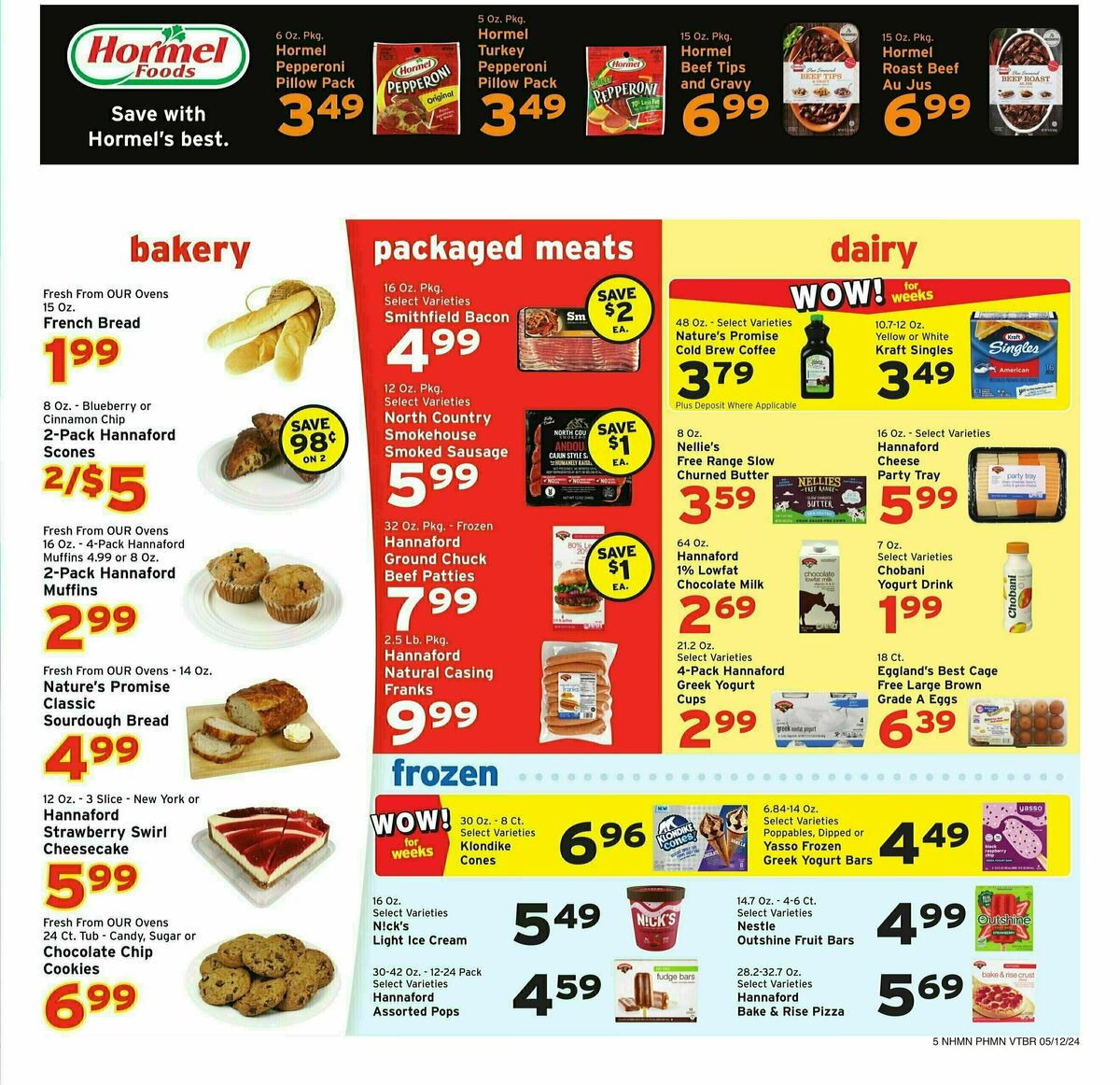 Hannaford Weekly Ad from May 12