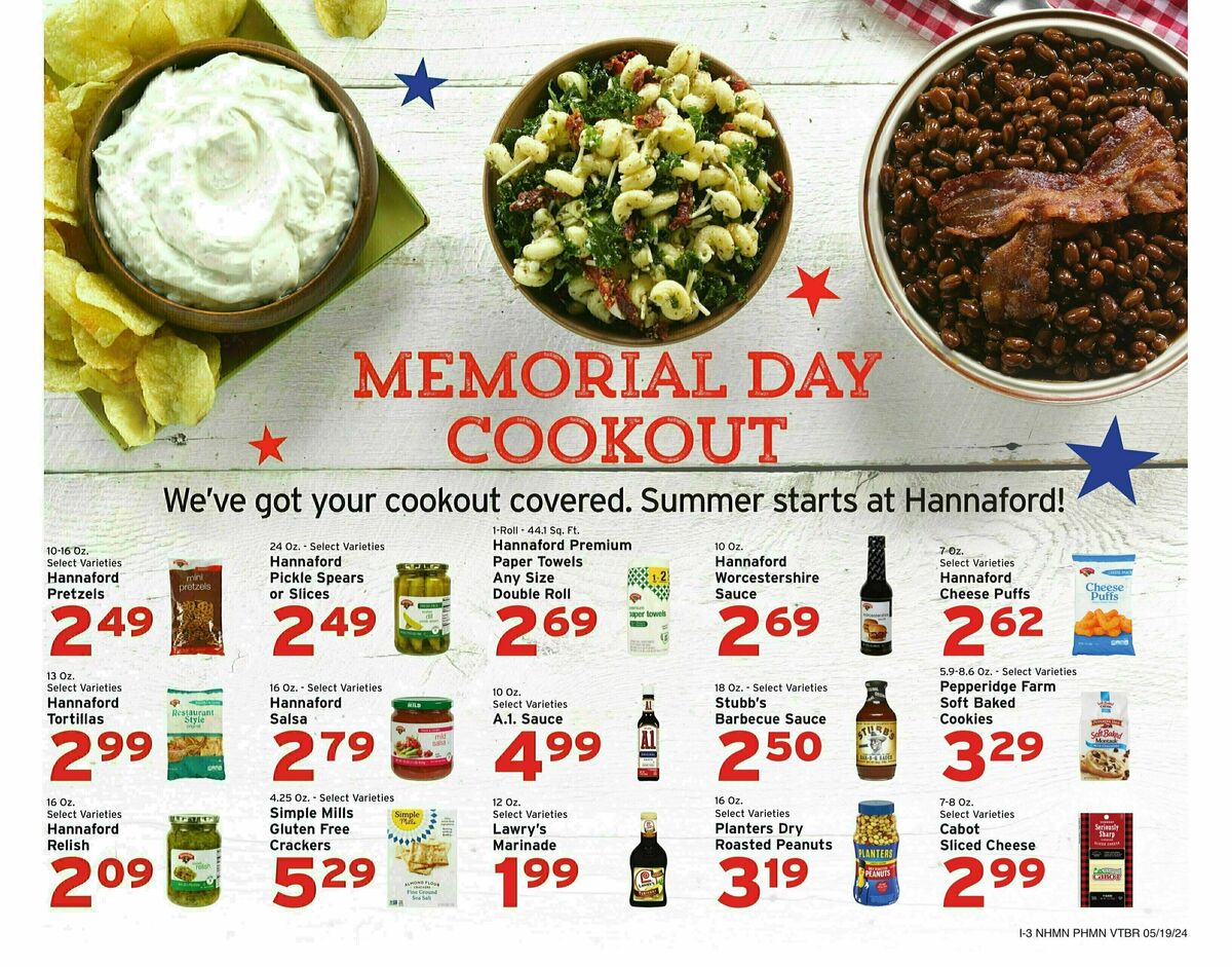 Hannaford Weekly Ad from May 19