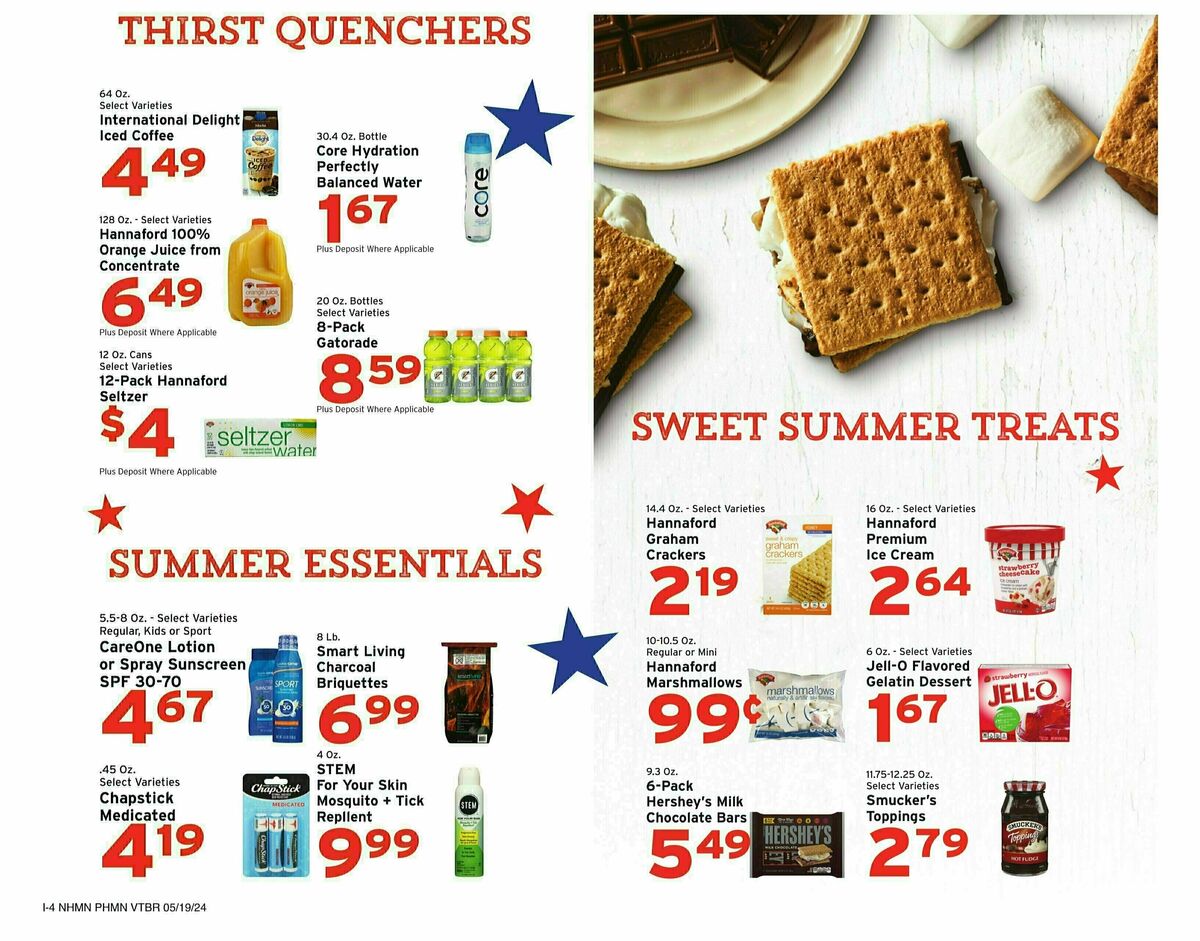 Hannaford Weekly Ad from May 19