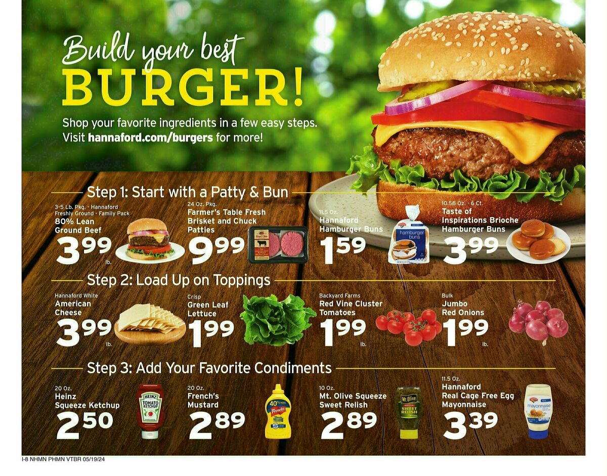 Hannaford Weekly Ad from May 19