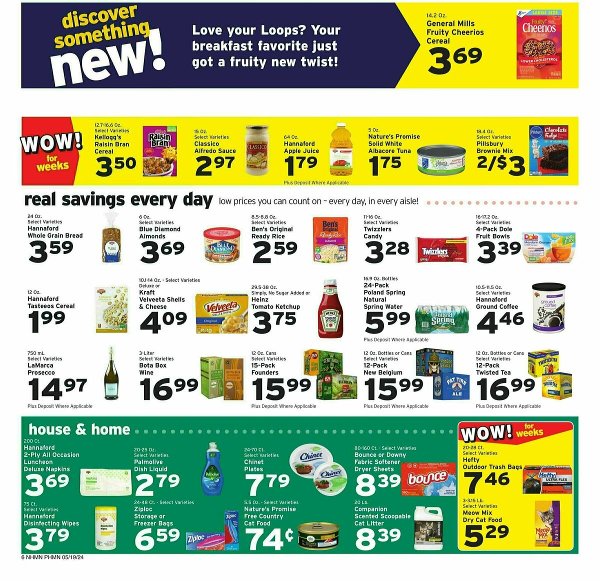 Hannaford Weekly Ad from May 19