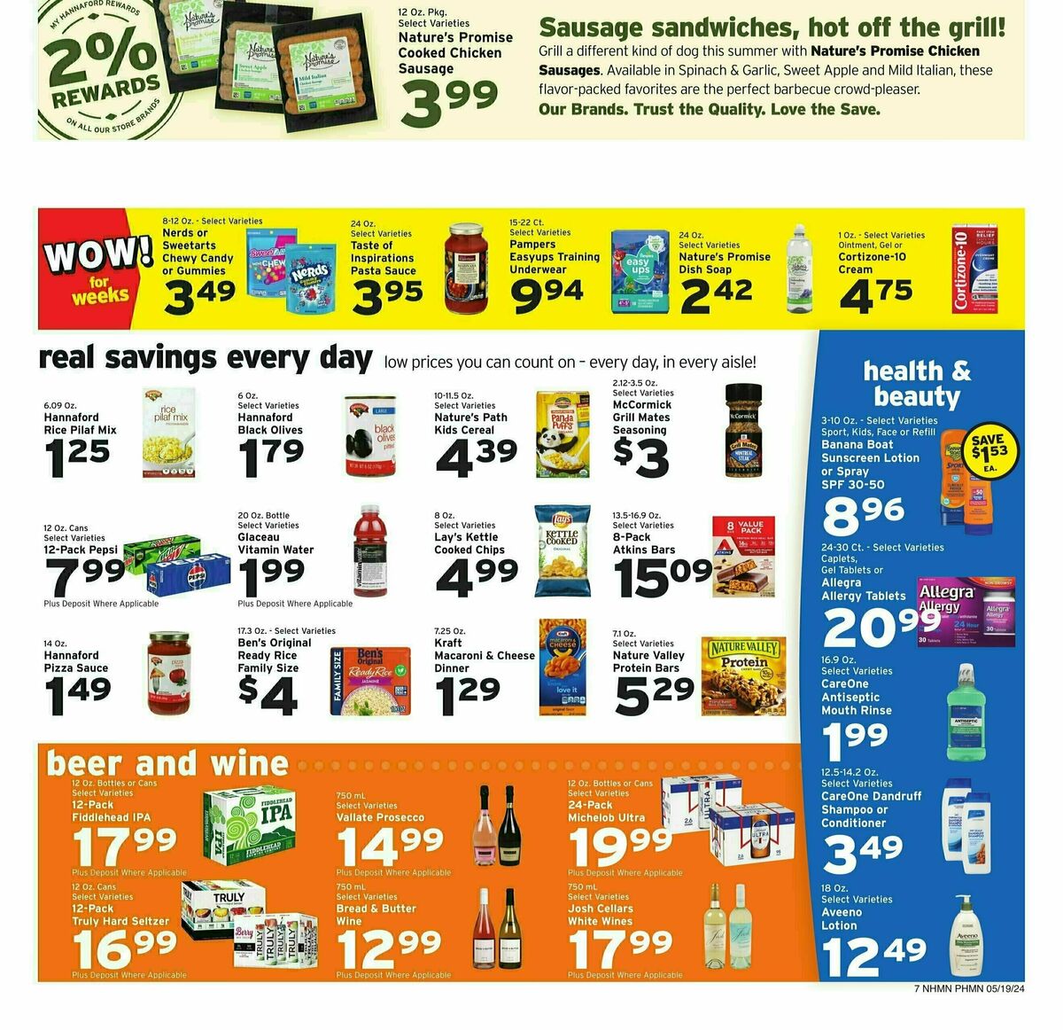 Hannaford Weekly Ad from May 19