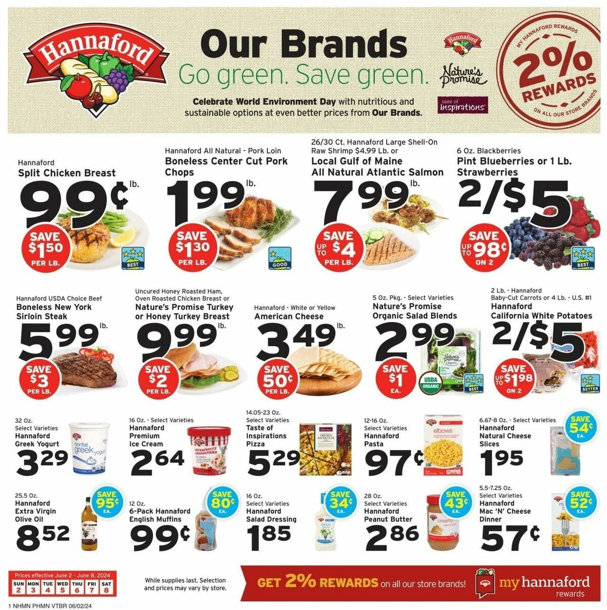 Hannaford Weekly Ad from June 2