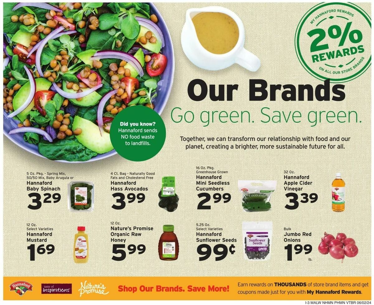 Hannaford Weekly Ad from June 2