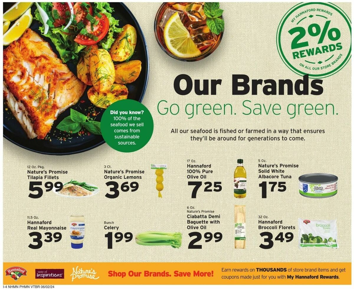 Hannaford Weekly Ad from June 2