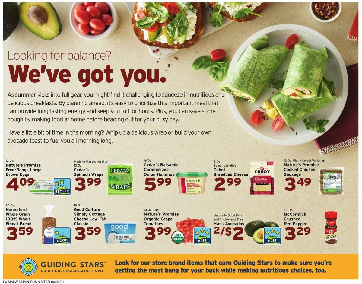 Hannaford Weekly Ad from June 2