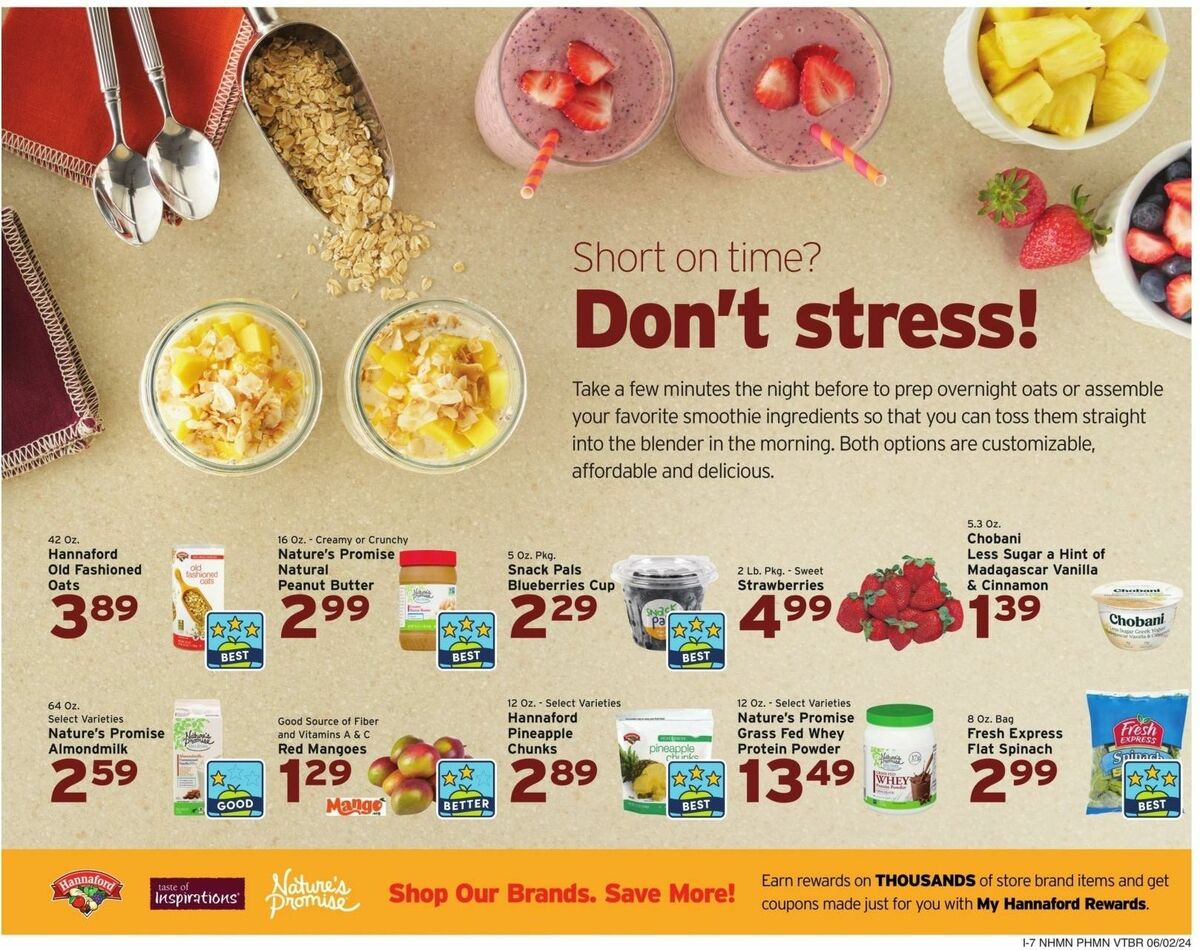 Hannaford Weekly Ad from June 2