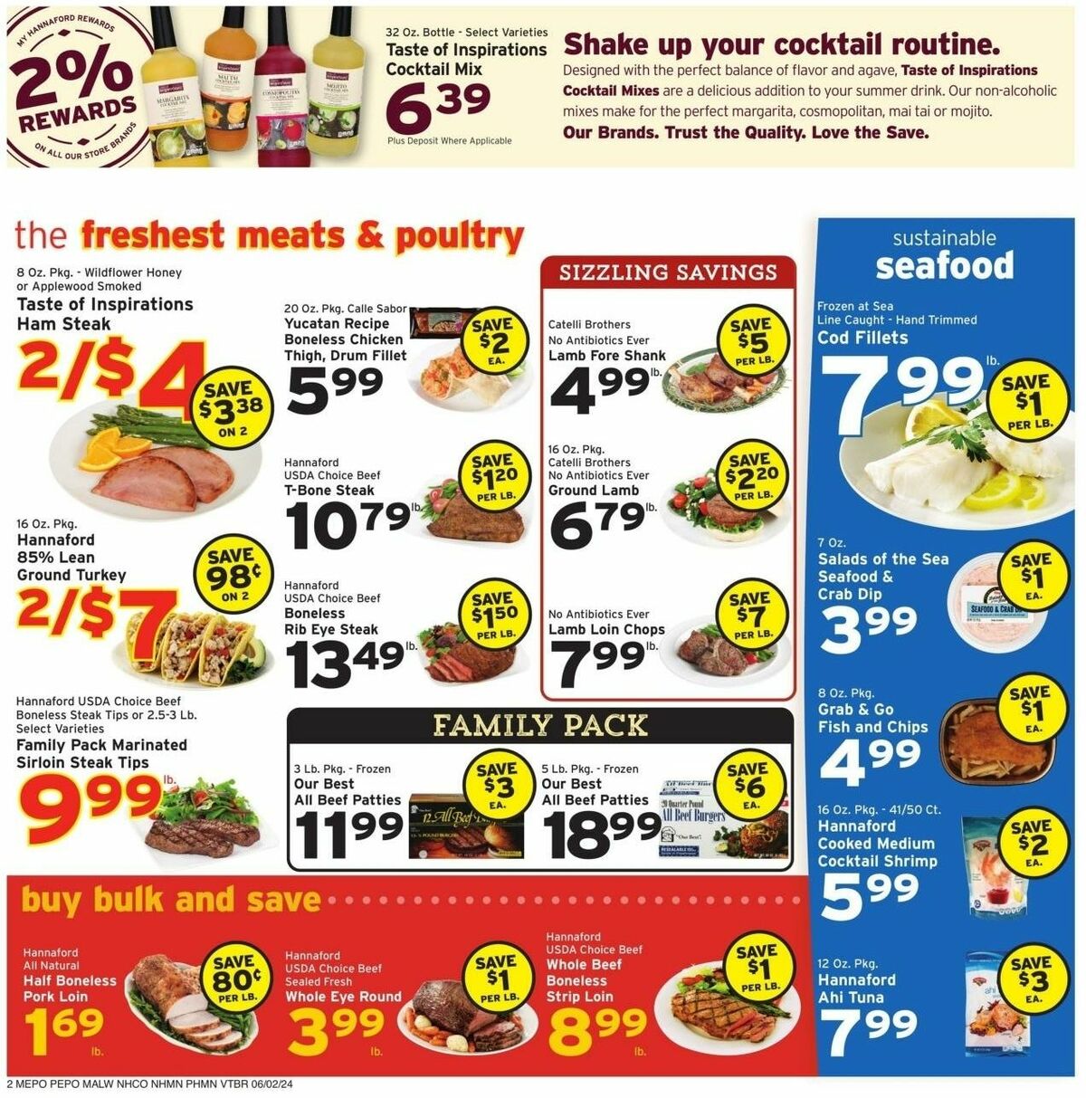 Hannaford Weekly Ad from June 2