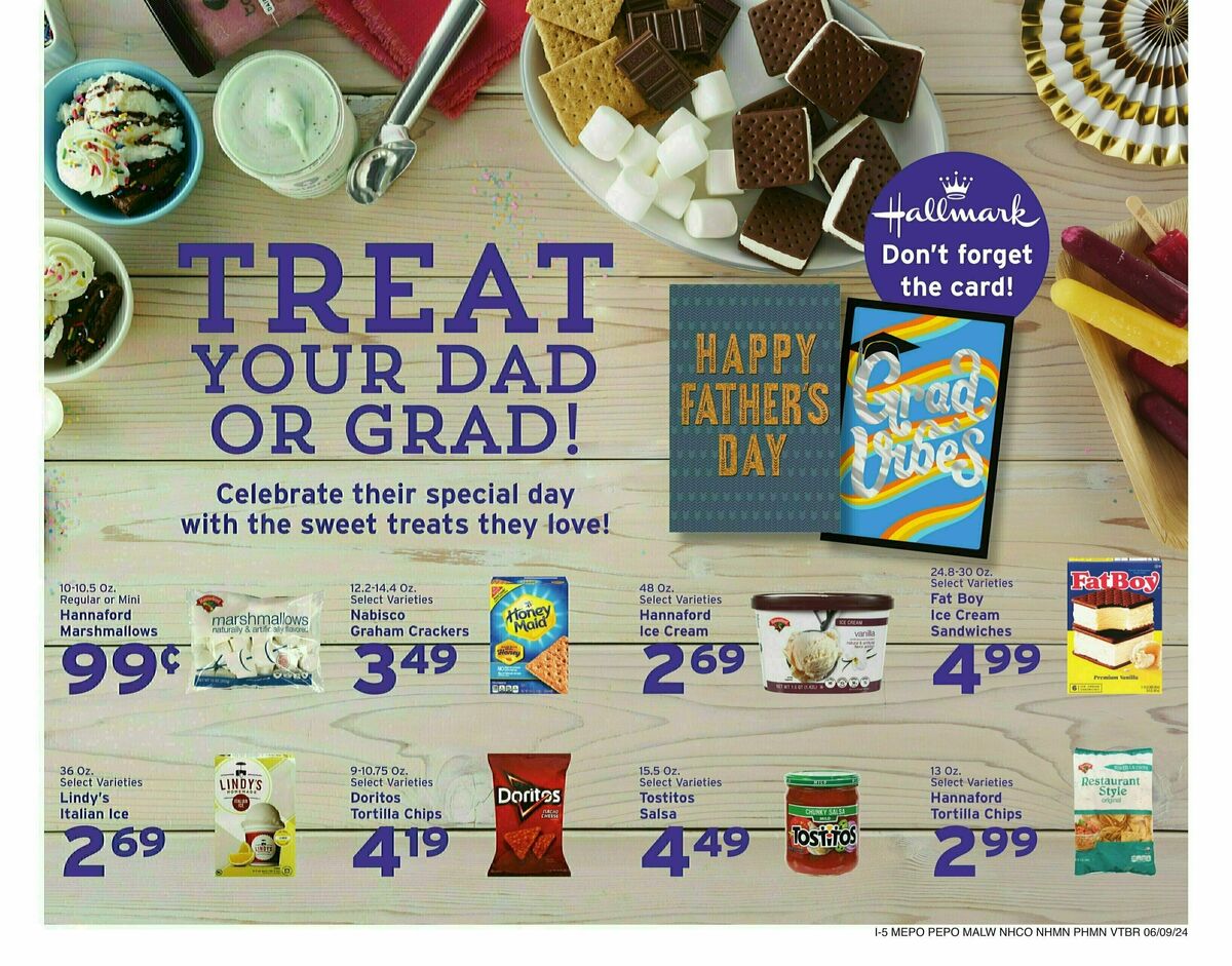 Hannaford Weekly Ad from June 9