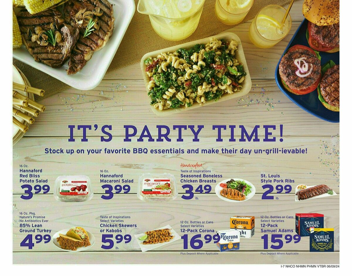 Hannaford Weekly Ad from June 9