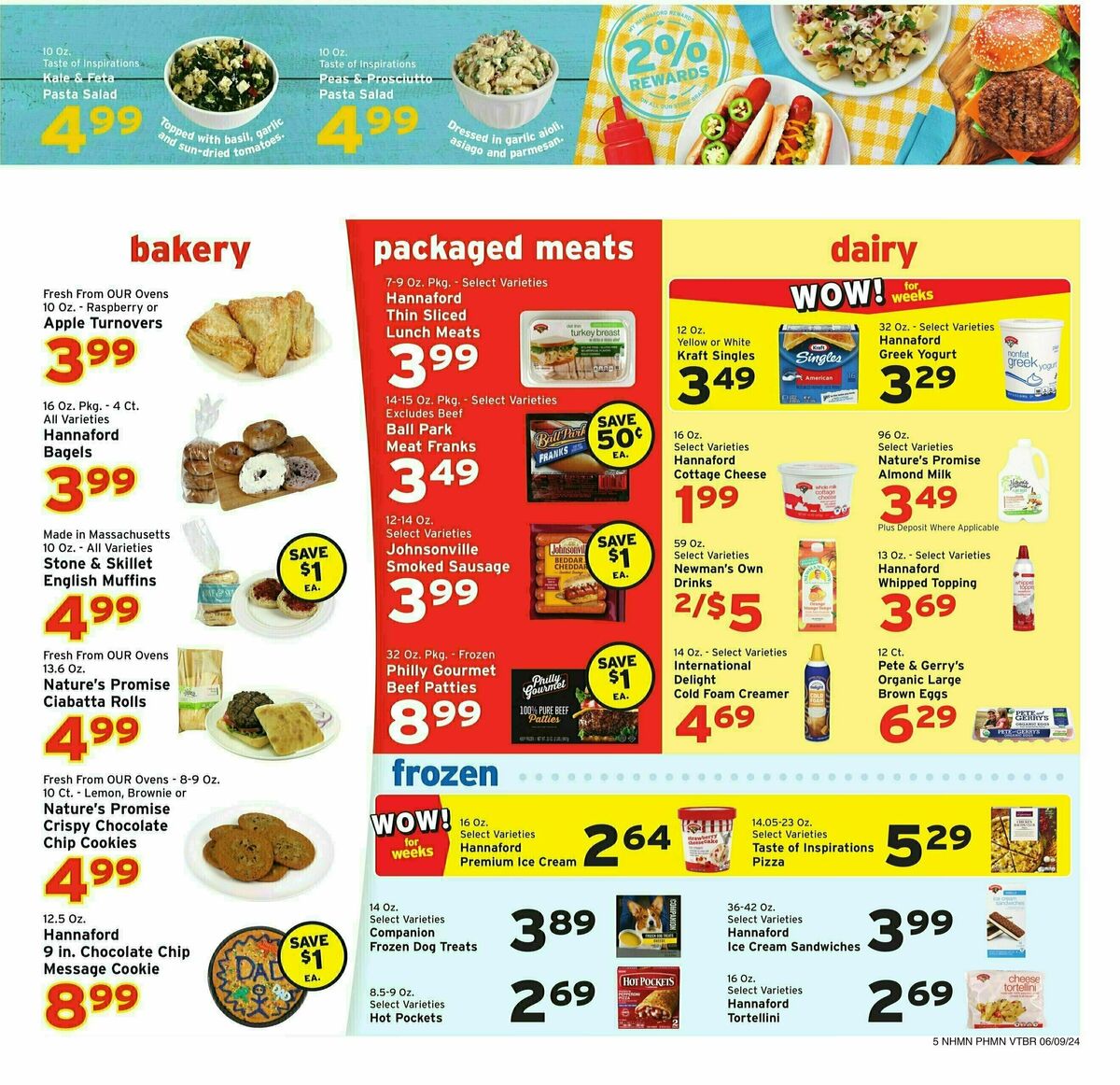 Hannaford Weekly Ad from June 9