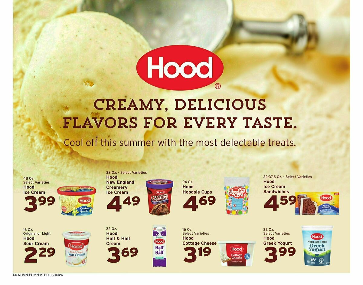 Hannaford Weekly Ad from June 16