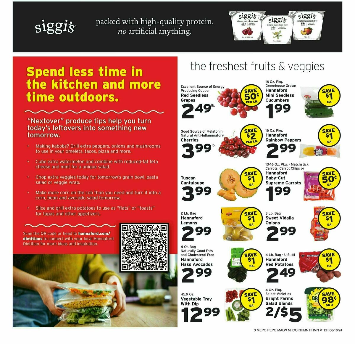 Hannaford Weekly Ad from June 16