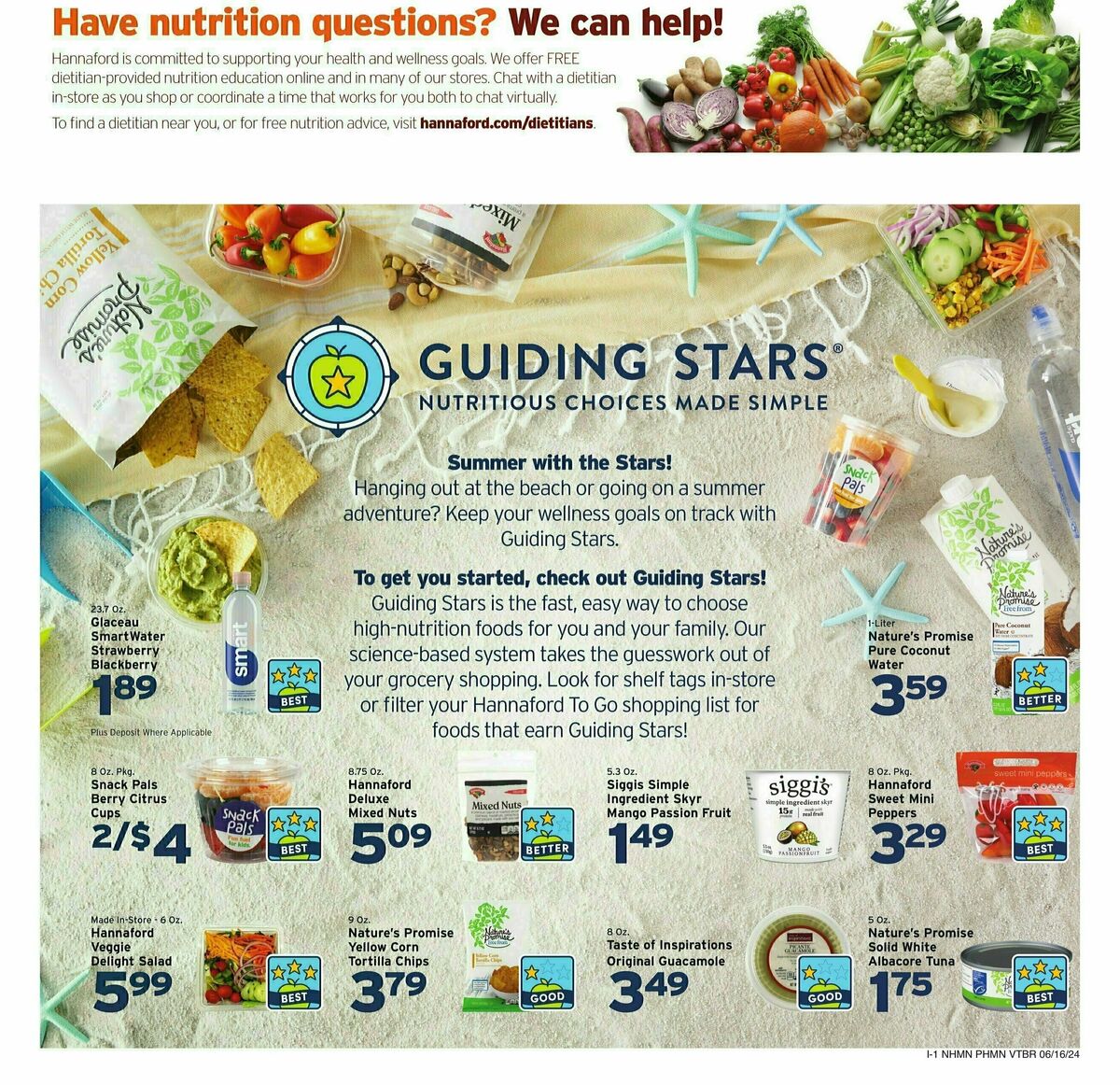 Hannaford Weekly Ad from June 16