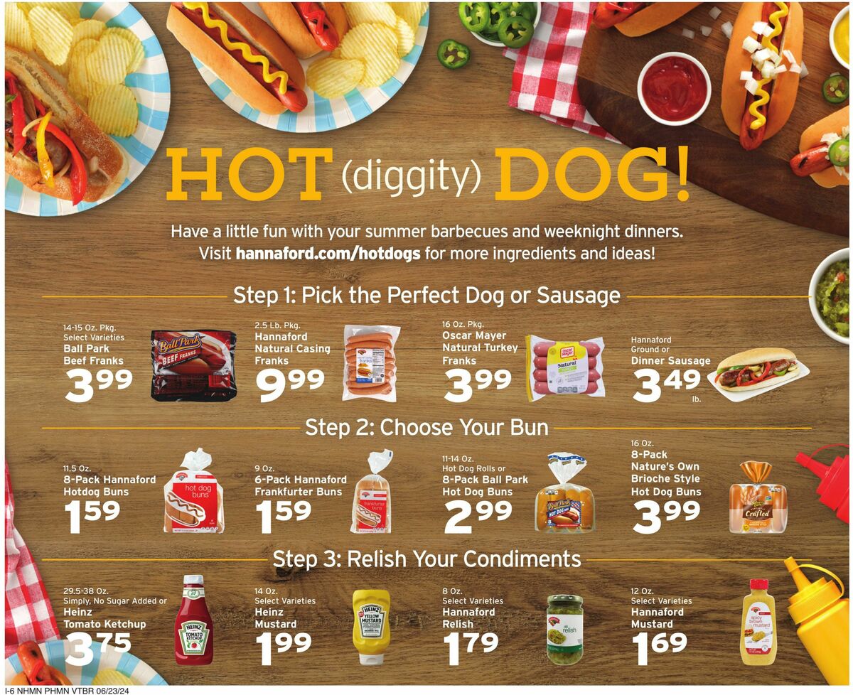 Hannaford Weekly Ad from June 23