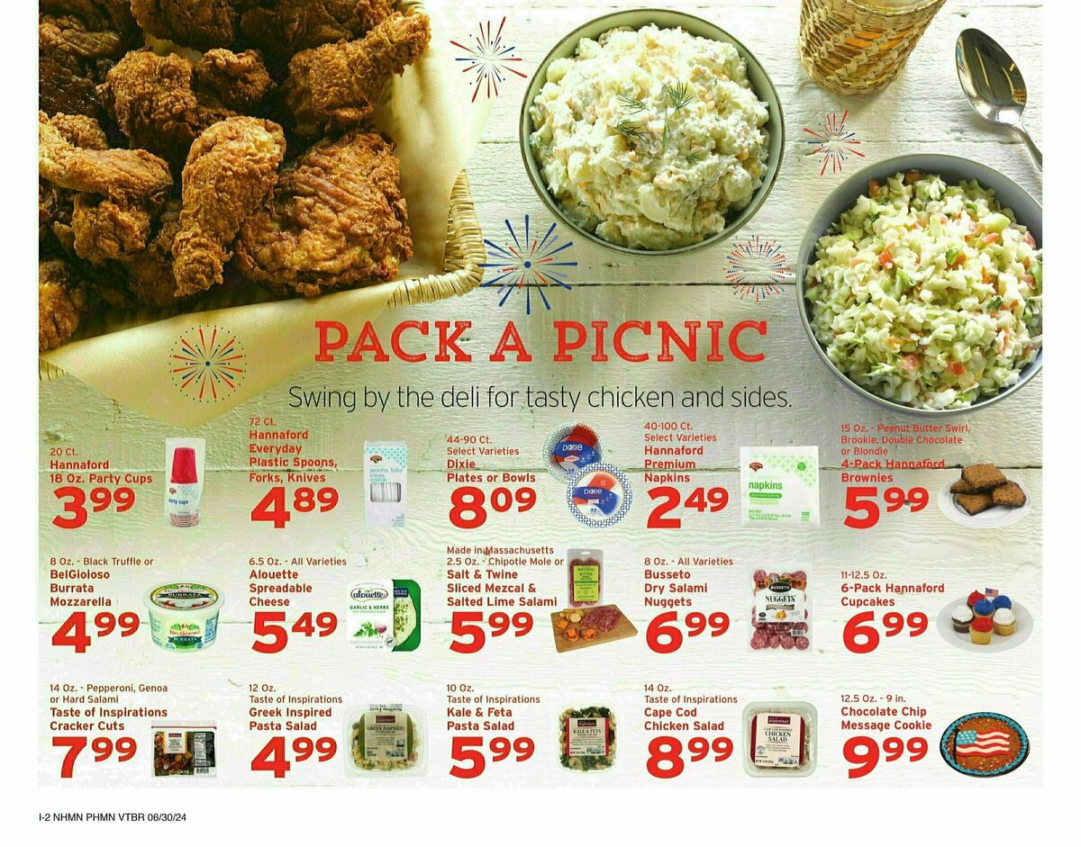 Hannaford Weekly Ad from June 30