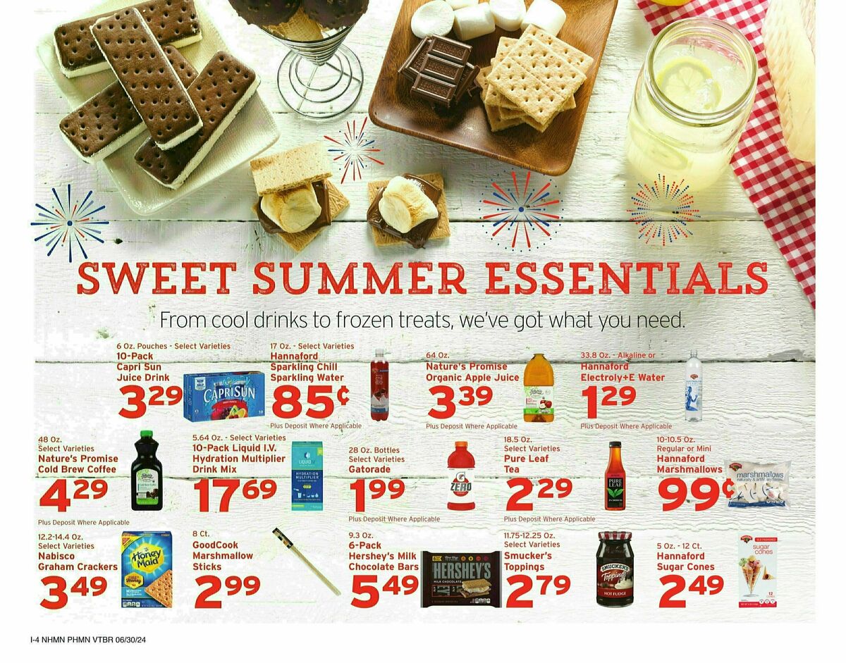 Hannaford Weekly Ad from June 30