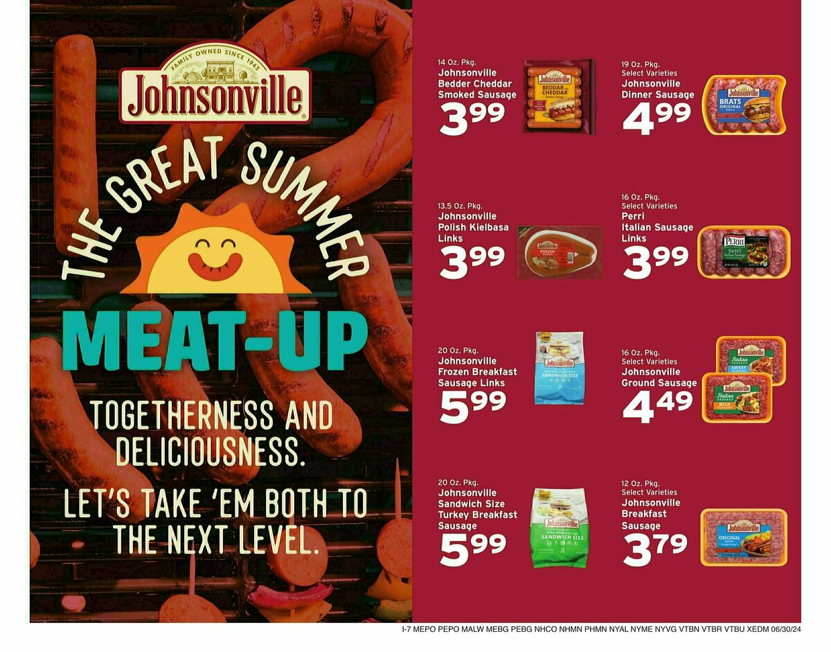 Hannaford Weekly Ad from June 30