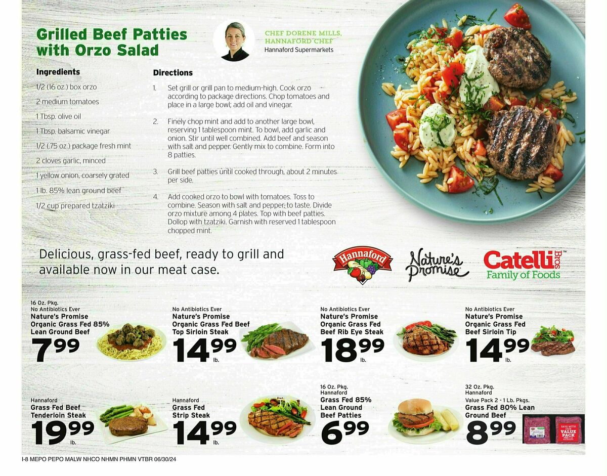 Hannaford Weekly Ad from June 30