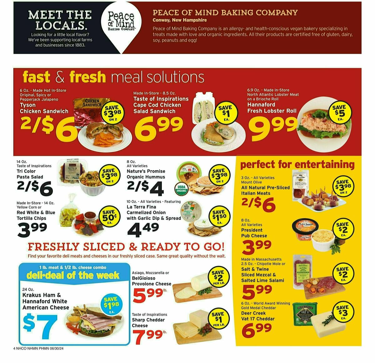 Hannaford Weekly Ad from June 30