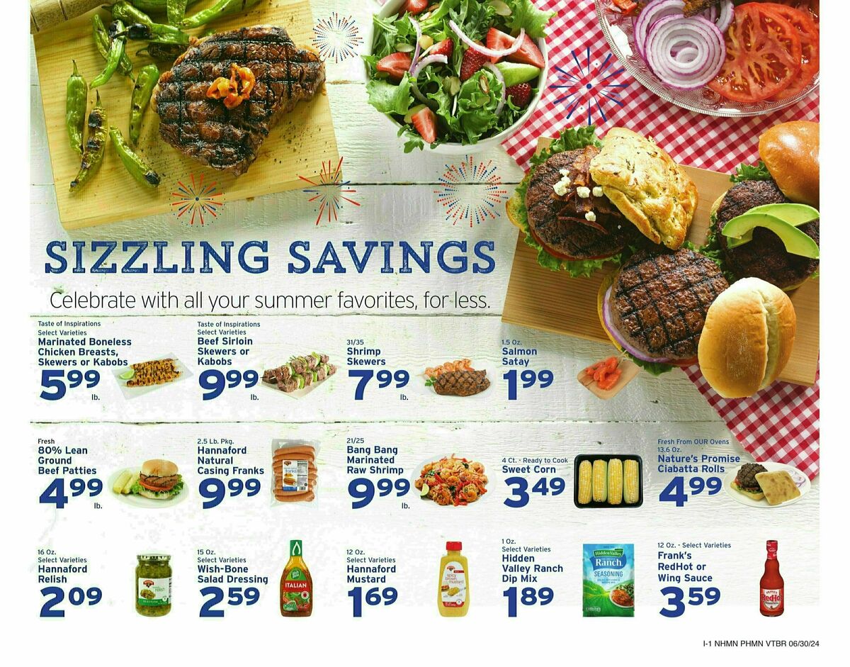 Hannaford Weekly Ad from June 30