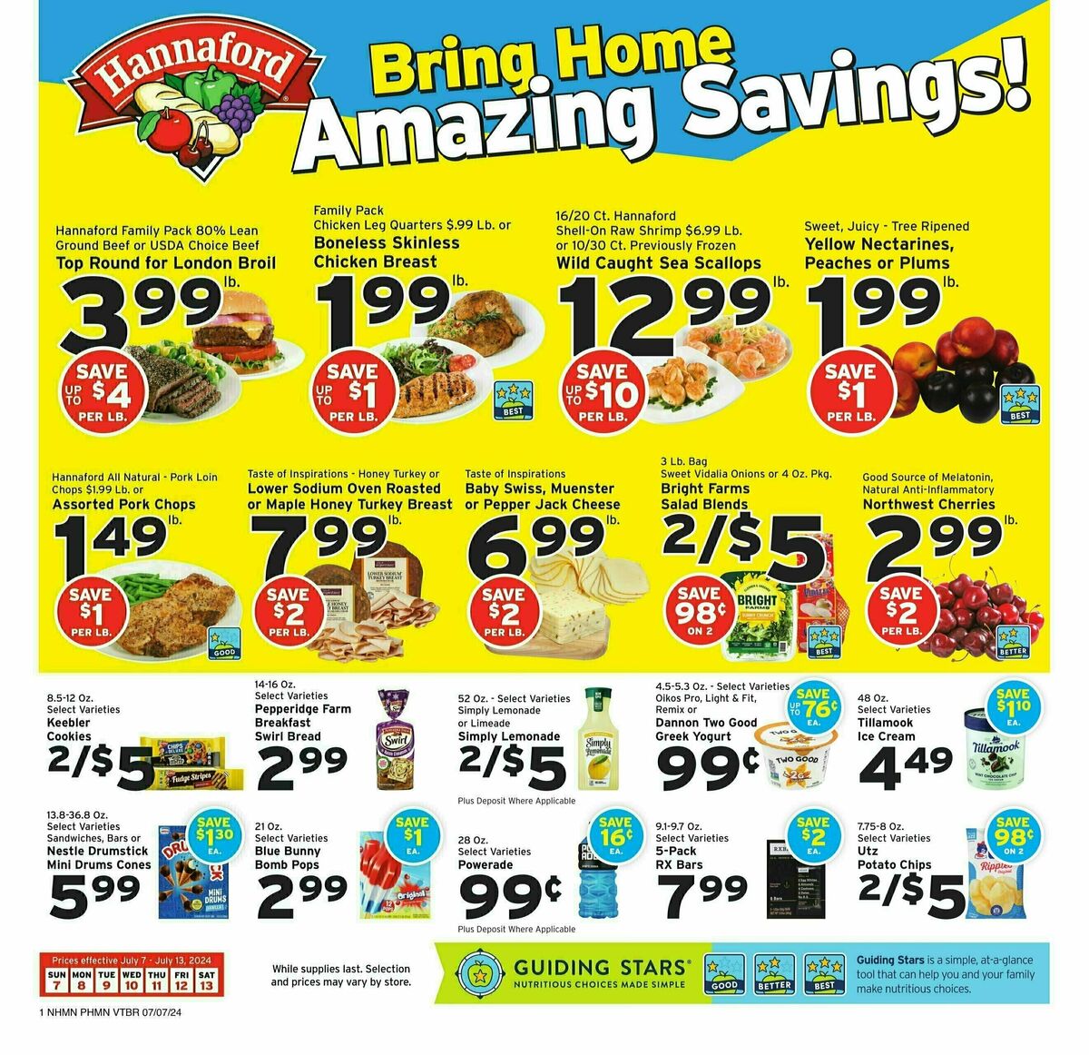 Hannaford Weekly Ad from July 7