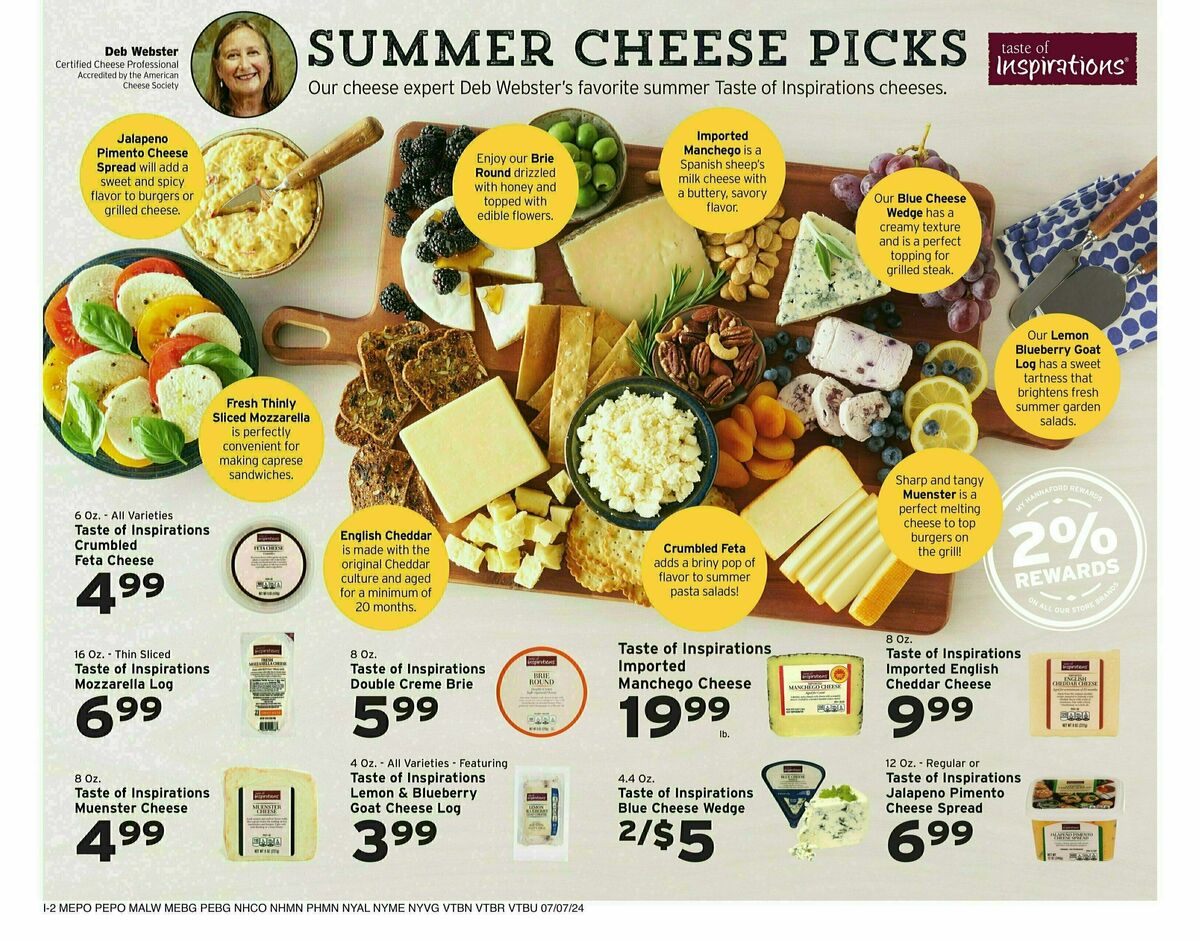 Hannaford Weekly Ad from July 7