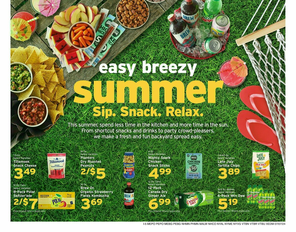 Hannaford Weekly Ad from July 7