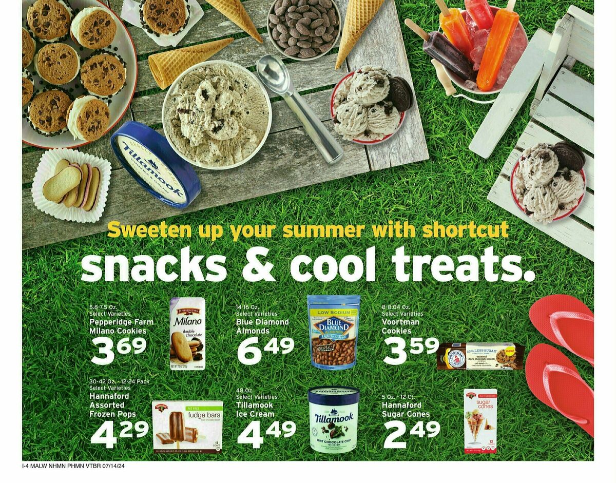 Hannaford Weekly Ad from July 14