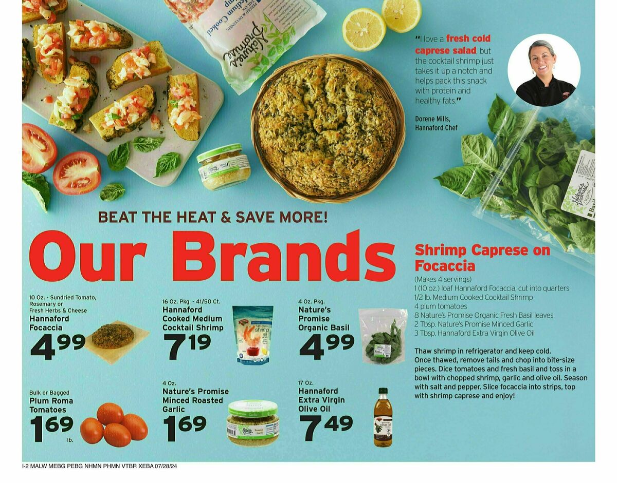 Hannaford Weekly Ad from July 28