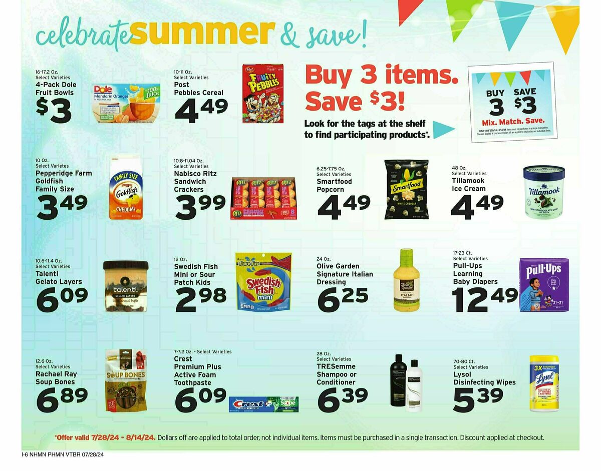 Hannaford Weekly Ad from July 28