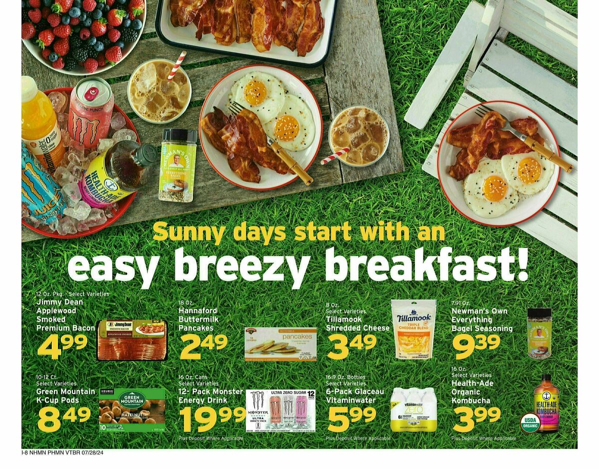 Hannaford Weekly Ad from July 28