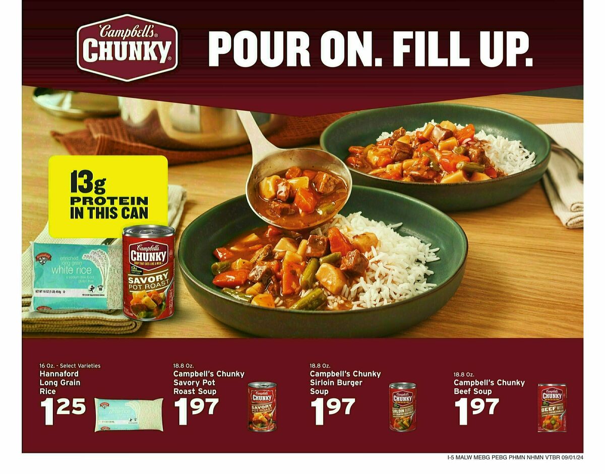 Hannaford Weekly Ad from September 1