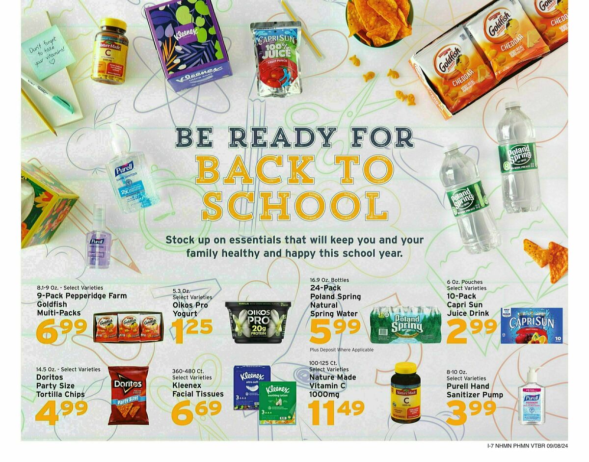 Hannaford Weekly Ad from September 8