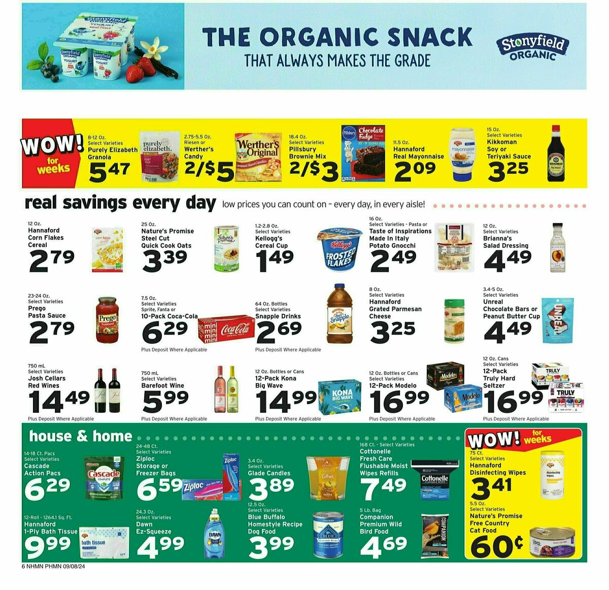 Hannaford Weekly Ad from September 8