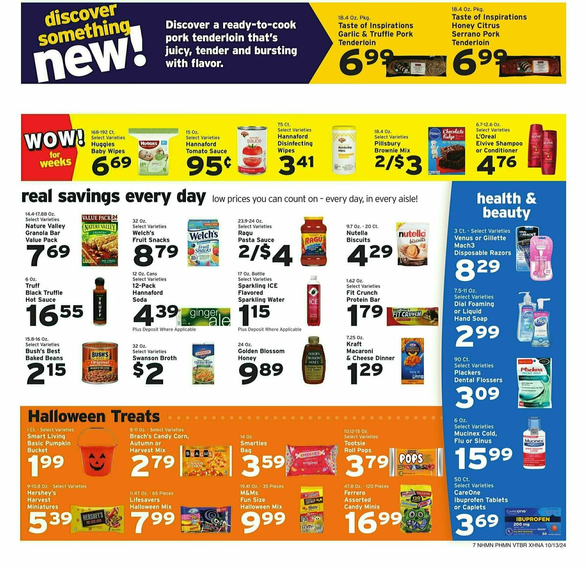 Hannaford Weekly Ad from October 13