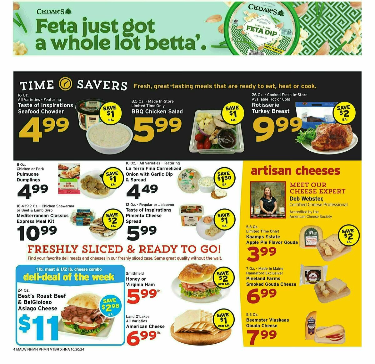 Hannaford Weekly Ad from October 20